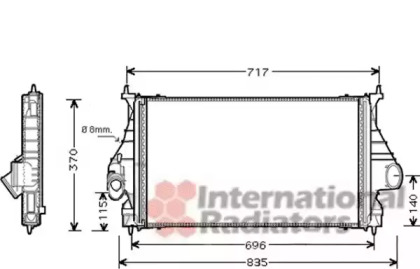 Теплообменник VAN WEZEL 40004273