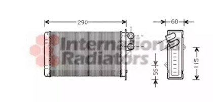 Теплообменник VAN WEZEL 40006100