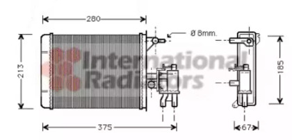 Теплообменник VAN WEZEL 40006134