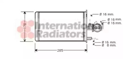 Теплообменник VAN WEZEL 40006173