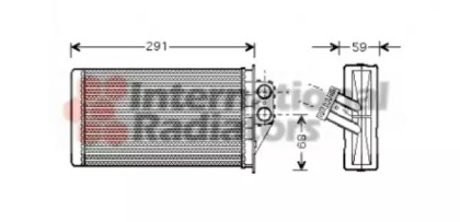 Теплообменник VAN WEZEL 40006228