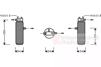 Осушитель VAN WEZEL 4000D194