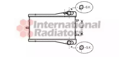 Теплообменник VAN WEZEL 74002044