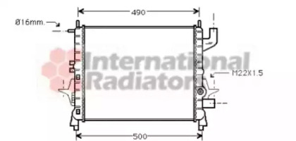 Теплообменник VAN WEZEL 43002262