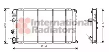 Теплообменник VAN WEZEL 43002263