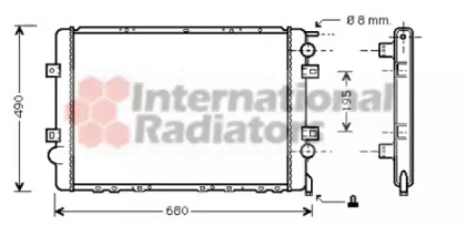 Теплообменник VAN WEZEL 43002299