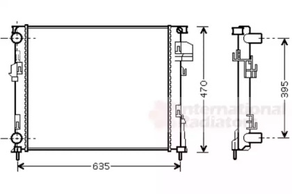 Теплообменник VAN WEZEL 43002303