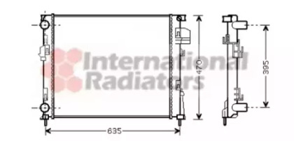 Теплообменник VAN WEZEL 43002327