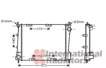 Теплообменник VAN WEZEL 43002371