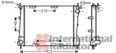 Теплообменник VAN WEZEL 43002372