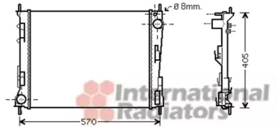 Теплообменник VAN WEZEL 43002375