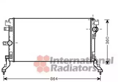 Теплообменник VAN WEZEL 43002418