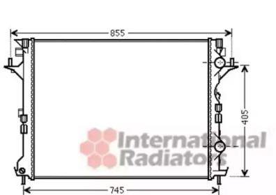 Теплообменник VAN WEZEL 43002421