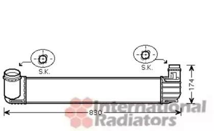 Теплообменник VAN WEZEL 43004411