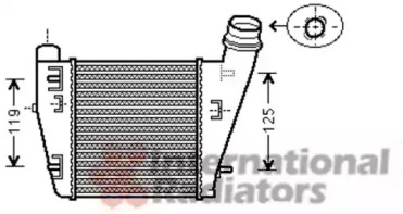 Теплообменник VAN WEZEL 43004423