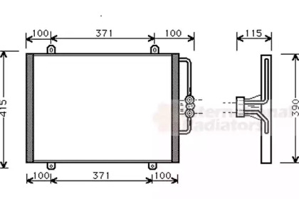 Конденсатор VAN WEZEL 43005201