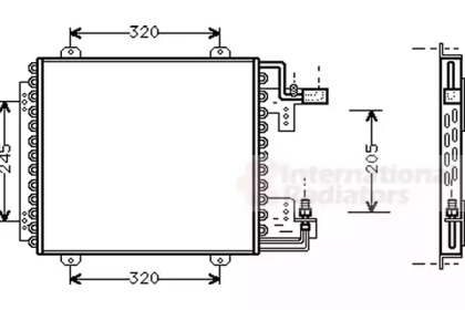 Конденсатор VAN WEZEL 43005210