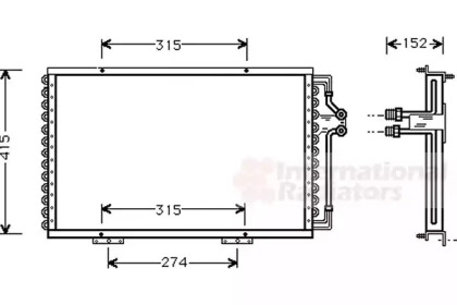 Конденсатор VAN WEZEL 43005214