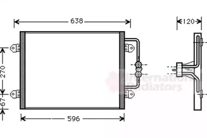 Конденсатор VAN WEZEL 43005256