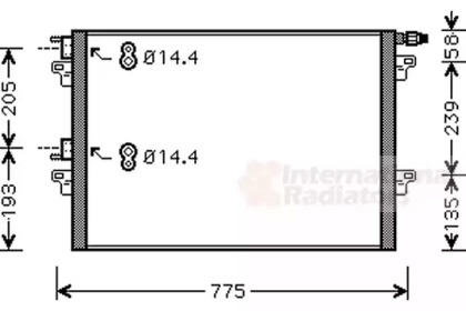 Конденсатор VAN WEZEL 43005297