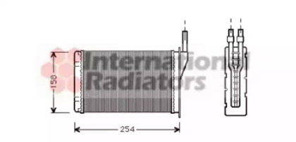 Теплообменник VAN WEZEL 43006087