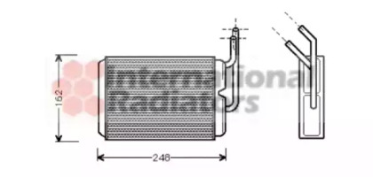 Теплообменник VAN WEZEL 43006220