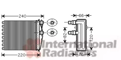 Теплообменник VAN WEZEL 43006380