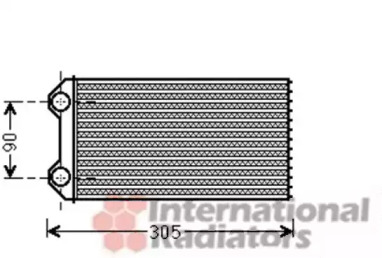 Теплообменник VAN WEZEL 43006439