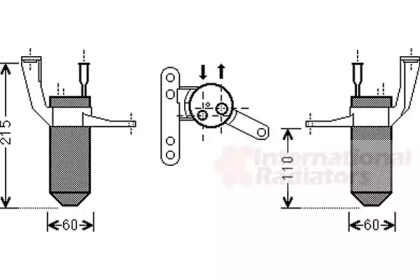 Осушитель VAN WEZEL 4300D428