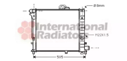 Теплообменник VAN WEZEL 47002019