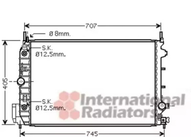 Теплообменник VAN WEZEL 47002064