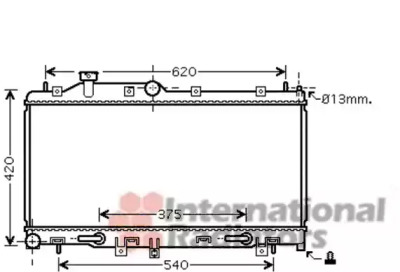 Теплообменник VAN WEZEL 51002068