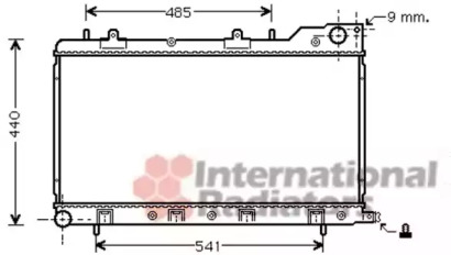 Теплообменник VAN WEZEL 51002071