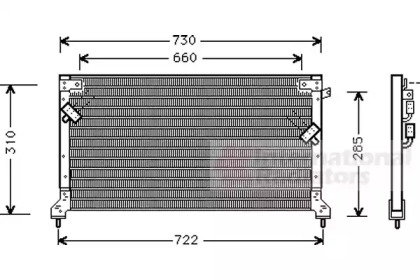 Конденсатор VAN WEZEL 51005040