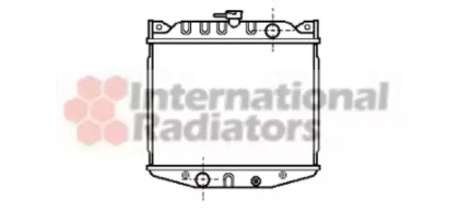 Радиатор, охлаждение двигателя VAN WEZEL 52002004