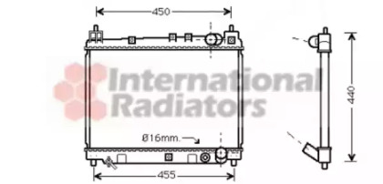 Теплообменник VAN WEZEL 53002258