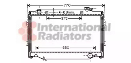 Теплообменник VAN WEZEL 53002375