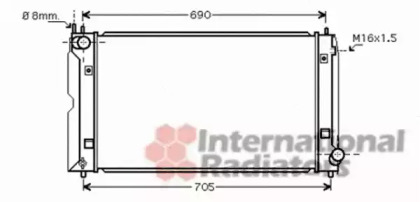 Теплообменник VAN WEZEL 53002386