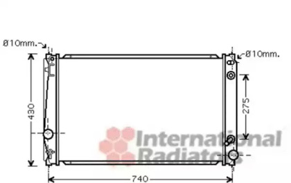 Теплообменник VAN WEZEL 53002420