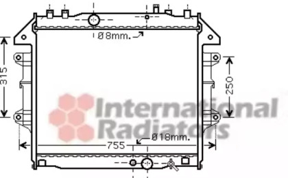 Теплообменник VAN WEZEL 53002432