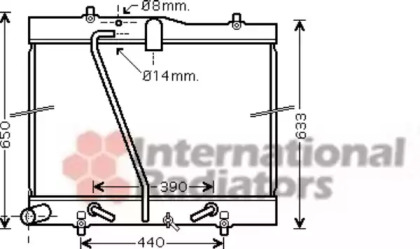 Теплообменник VAN WEZEL 53002433