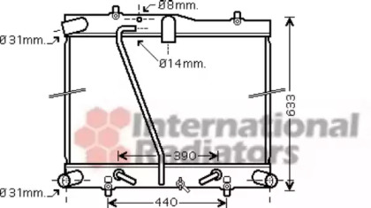 Теплообменник VAN WEZEL 53002434