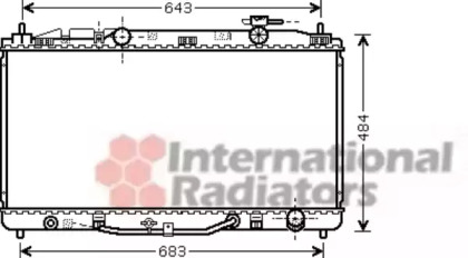 Теплообменник VAN WEZEL 53002464