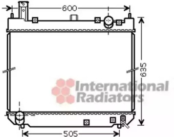 Теплообменник VAN WEZEL 53002488