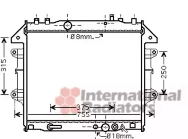 Теплообменник VAN WEZEL 53002496