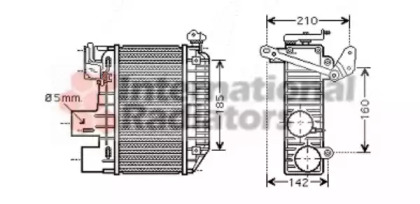 Теплообменник VAN WEZEL 53004365