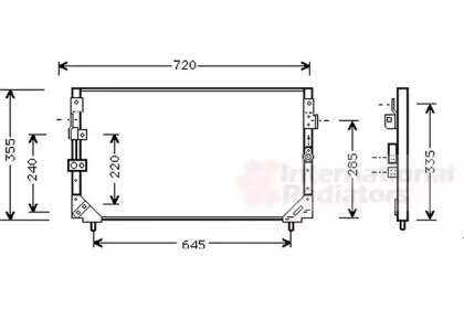 Конденсатор VAN WEZEL 53005225