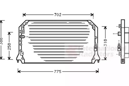 Конденсатор VAN WEZEL 53005254