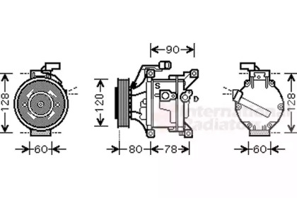 Компрессор VAN WEZEL 5300K447