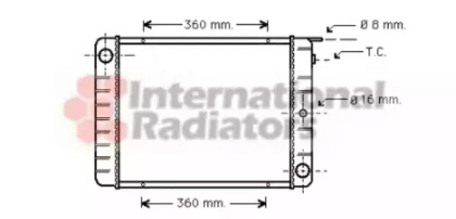 Теплообменник VAN WEZEL 59002027